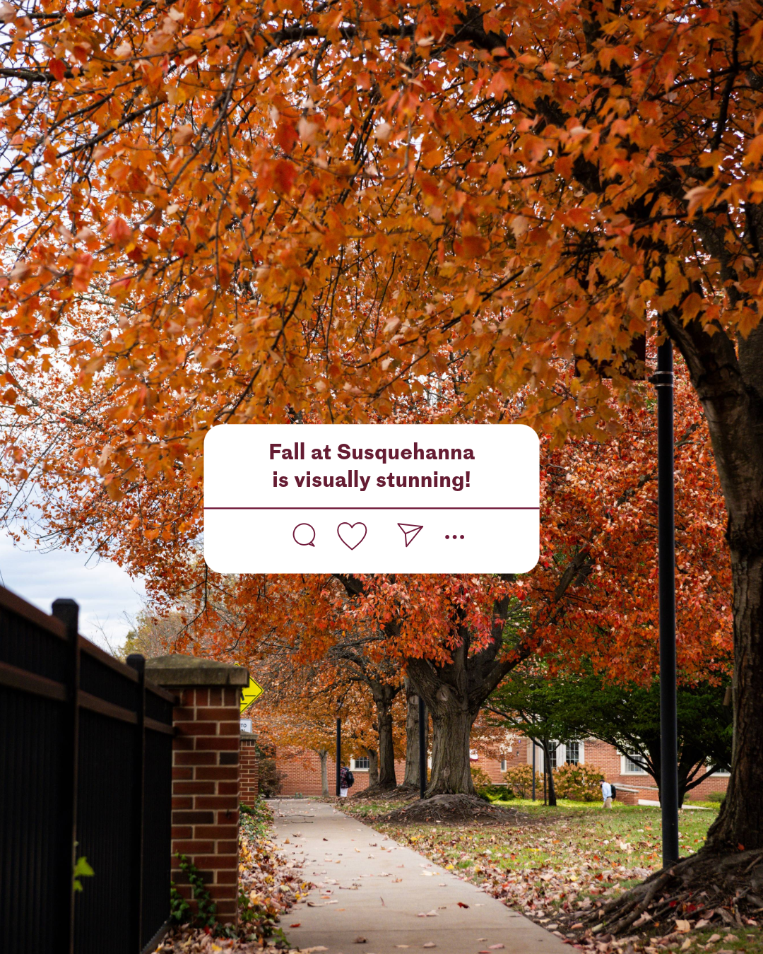 Fall on the Susquehanna University campus